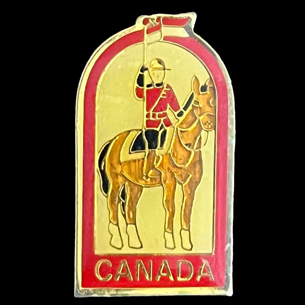Vintage Canada Mounty Souvenir Pin